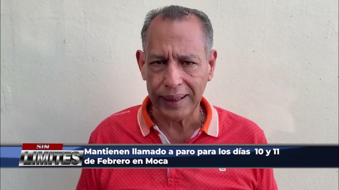 Imagen para: Paro en Moca: la gente exige el prometido elevado en Cruce de Chero
